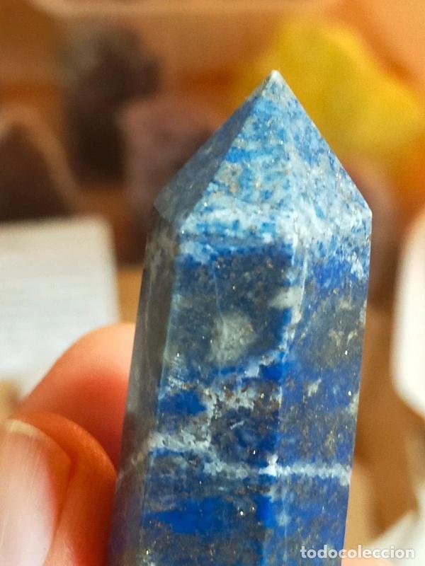 Coleccionismo de gemas: Punta Lapislazzuli, colore naturale. - Foto 4