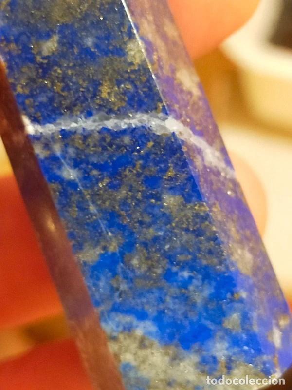 Coleccionismo de gemas: Punta Lapislazzuli, colore naturale. - Foto 5