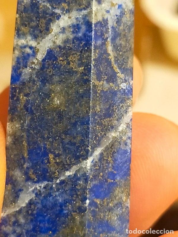 Coleccionismo de gemas: Punta Lapislazzuli, colore naturale. - Foto 6