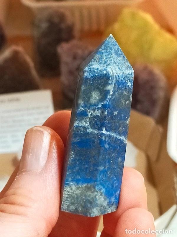 Coleccionismo de gemas: Punta Lapislazzuli, colore naturale. - Foto 1
