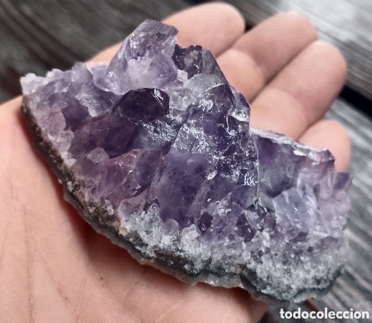 Coleccionismo de gemas: Mineral natural de amatista
