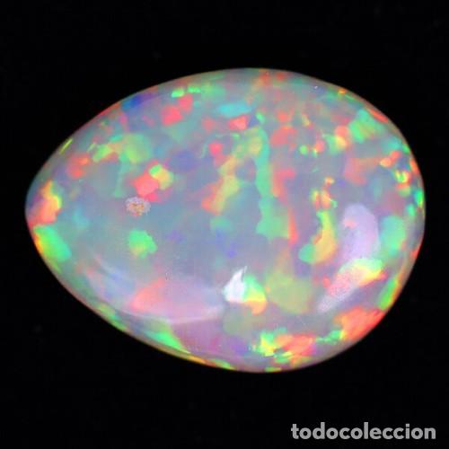 Colecionismo de pedras preciosas: Opalo de Welo Et&iacute;ope Natural 6.20 CT, Transparente, Juego de Colores