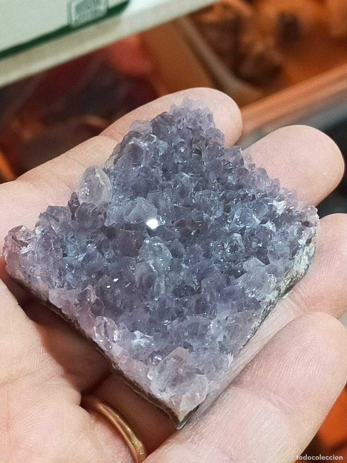 Coleccionismo de gemas: Ametista Naturale Viola 5cm - Cristallo Grezzo per Cristalloterapia e Arredo Olistico
