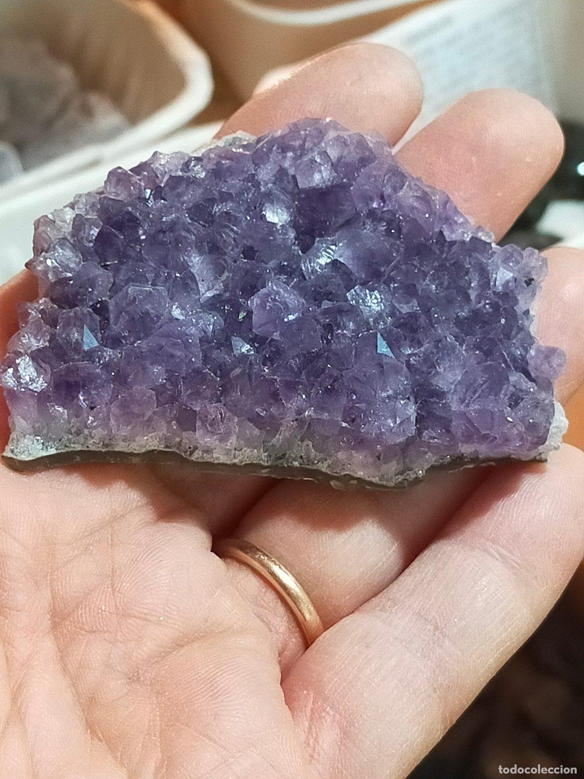 Coleccionismo de gemas: Ametista Naturale Viola 6.5 cm - Cristallo Grezzo per Meditazione e Cristalloterapia