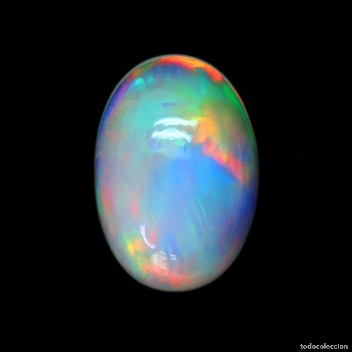 Coleccionismo de gemas: 6.80 CT &Oacute;palo Welo Seminegro Et&iacute;ope Multicolor