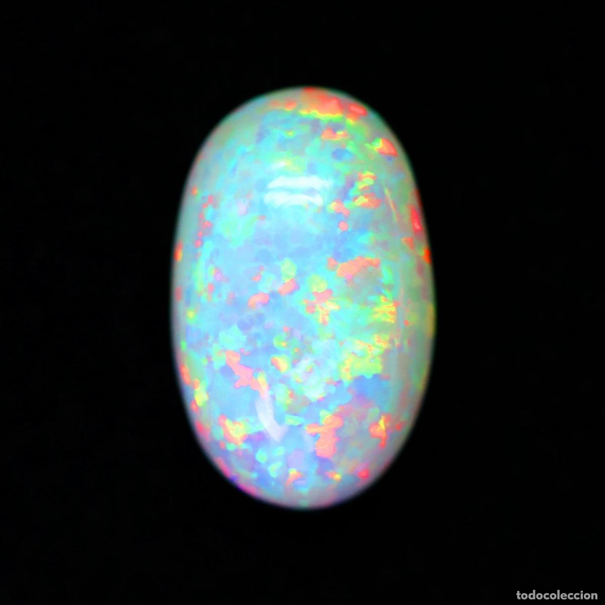 Collezionismo di gemme: 5.70 CT &Oacute;palo Welo Seminegro Et&iacute;ope Multicolor