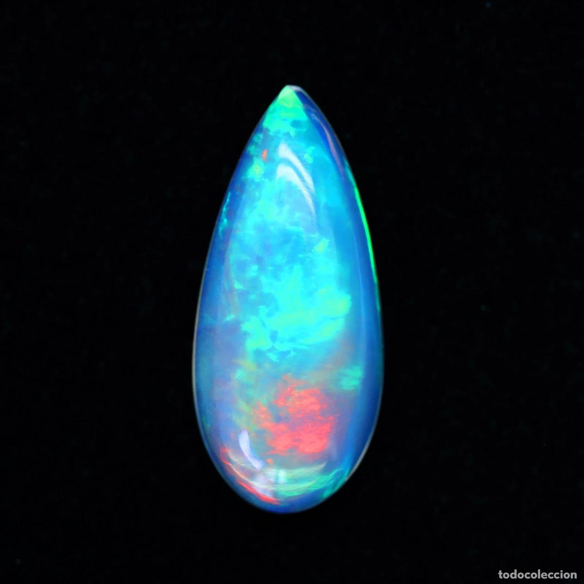 Coleccionismo de gemas: 3.90 CT &Oacute;palo Welo Seminegro Et&iacute;ope Multicolor