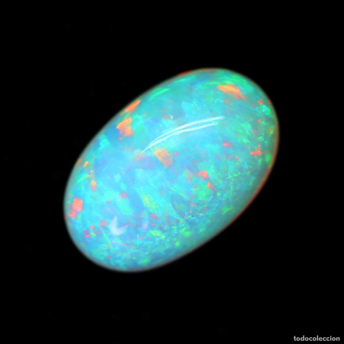 Coleccionismo de gemas: 5.20 CT &Oacute;palo Welo Seminegro Et&iacute;ope Multicolor