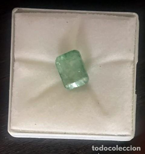 Coleccionismo de gemas: 8.05 CTS EXCELENTE ESMERALDA NATURAL TALLA ESMERALDA