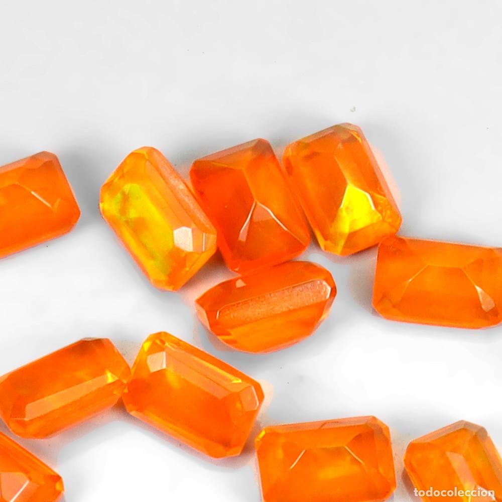 Coleccionismo de gemas: Opalo Naranja 6,0 x 4,0 mm