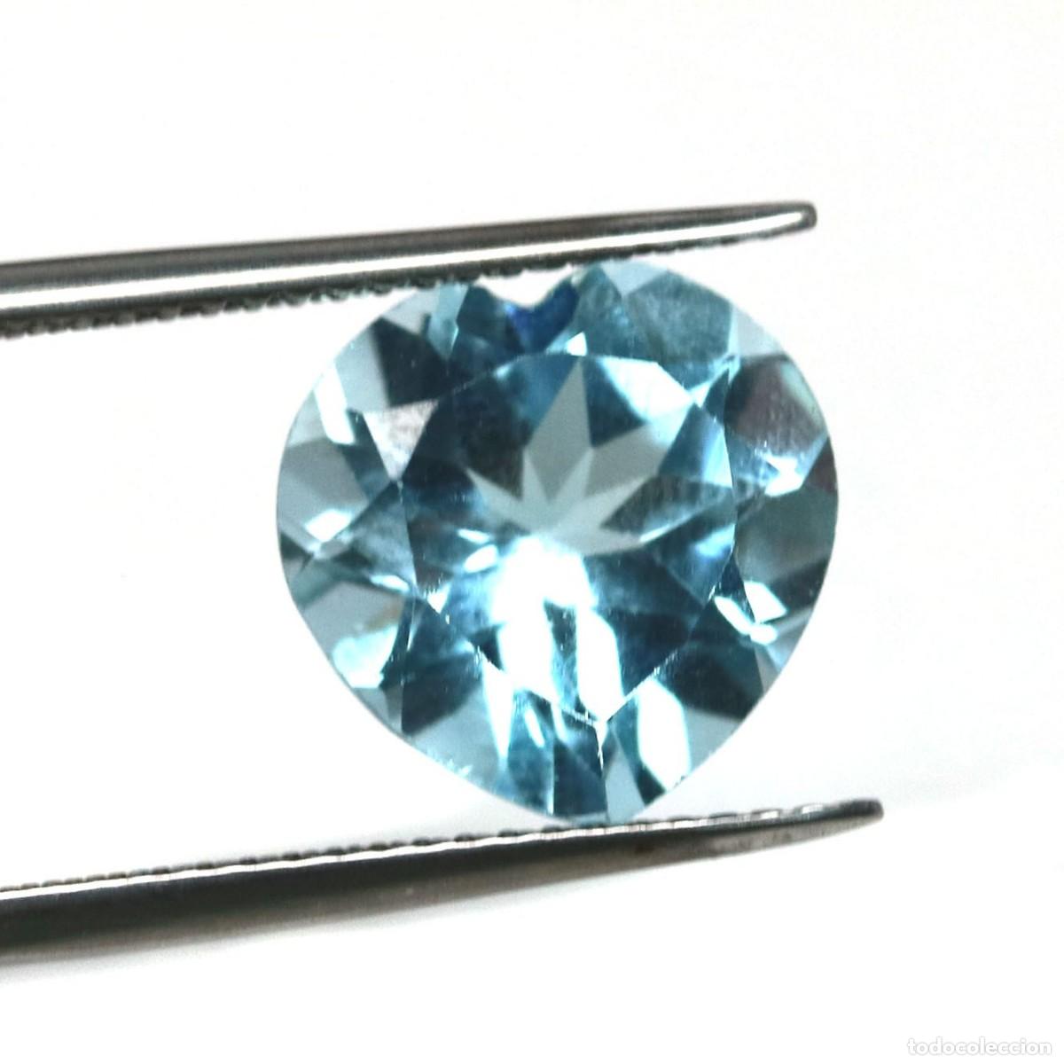 Coleccionismo de gemas: TOPACIO Corazon 11.0 x 11.0 mm.
