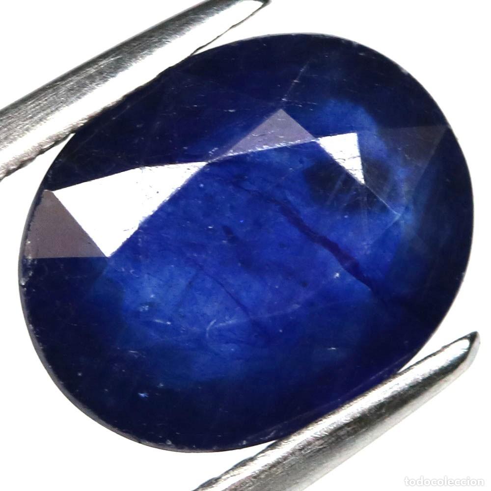 Coleccionismo de gemas: Zafiro 10,3 x 7,6 mm.