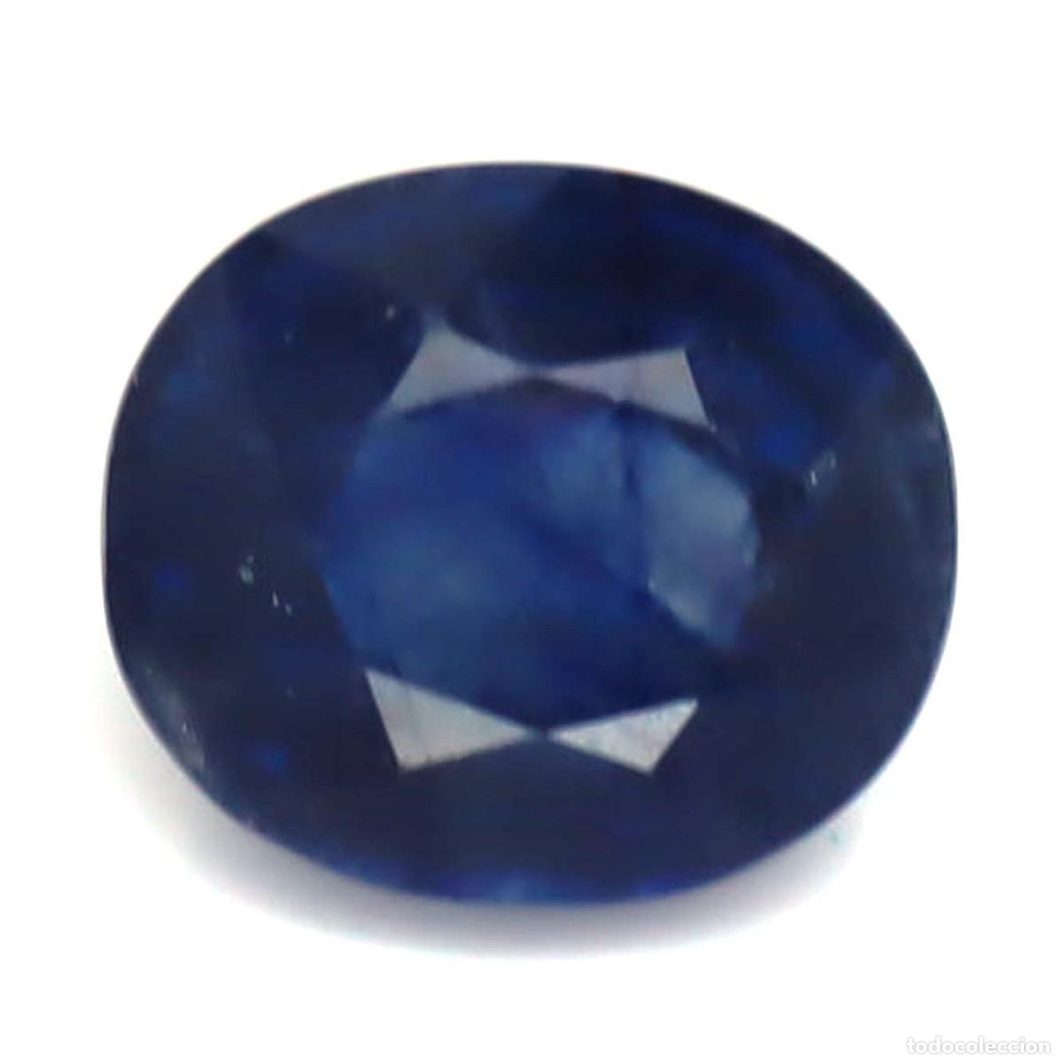 Coleccionismo de gemas: Zafiro 10,3 x 7,6 mm.
