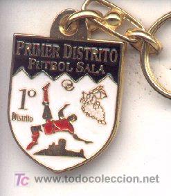 Collection of Keychains: 18-264. Llavero Primer Distrito Futbol Sala