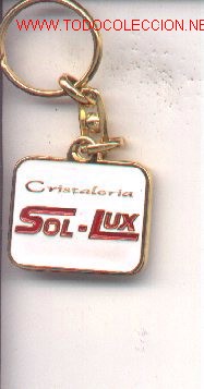 Collection of Keychains: 18-106. Cristaler&iacute;a Sol-Lux (Alcoy)