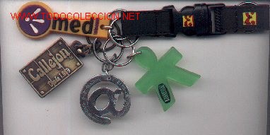 Coleccionismo de llaveros: 18-169. Lote de 5 llaveros publicitarios