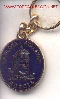 Collection of Keychains: 18-215. Llavero. La Flota-Atalayas. Murcia