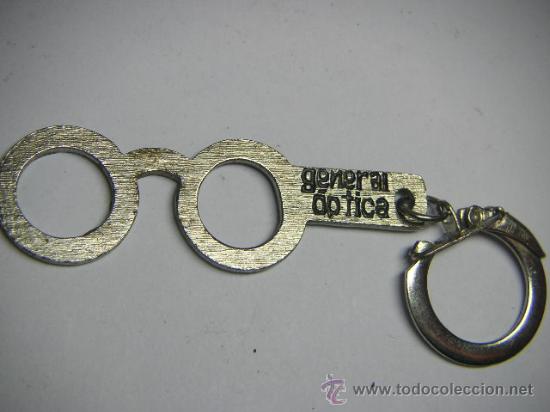 Coleccionismo de llaveros: Llavero general &oacute;ptica a&ntilde;os 80 - Foto 1