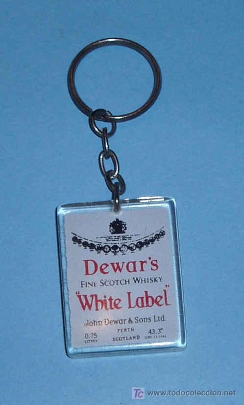 Coleccionismo de llaveros: LLAVERO WHISKY WHITE LABEL - Foto 1