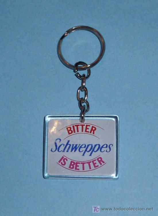 Coleccionismo de llaveros: LLAVERO BITTER SCHWEPPES - Foto 1