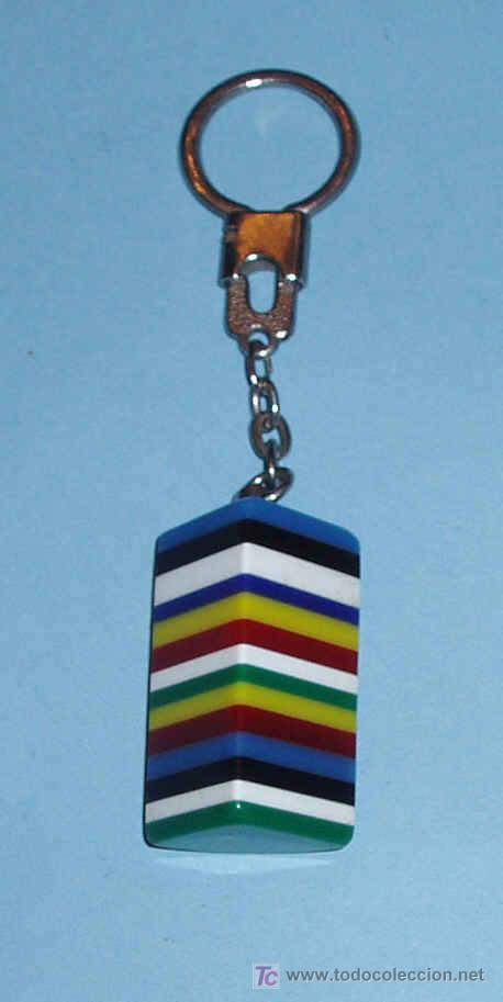 Coleccionismo de llaveros: LLAVERO PLASTICO MULTICOLOR - Foto 1