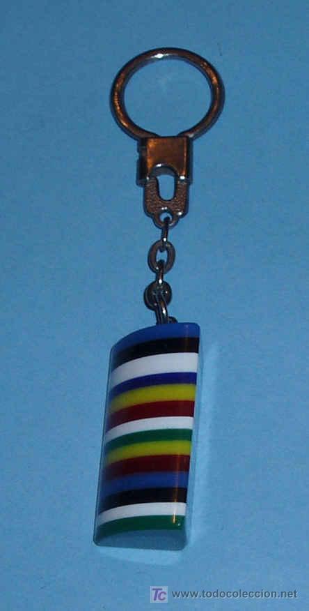 Coleccionismo de llaveros: LLAVERO PLASTICO MULTICOLOR - Foto 2