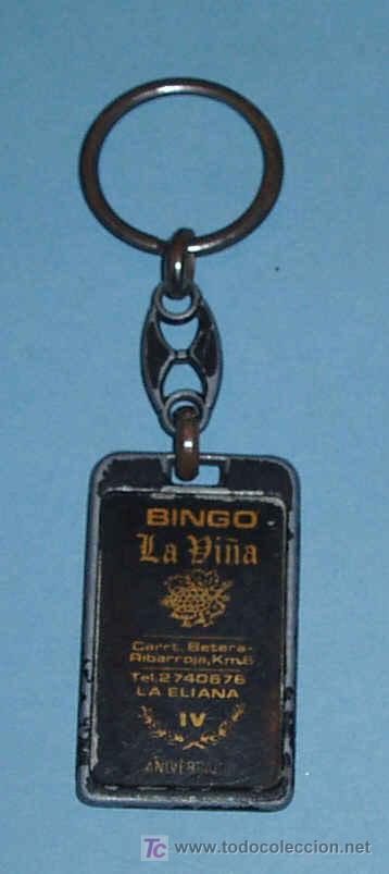 Coleccionismo de llaveros: LLAVERO BINGO LA VI&Ntilde;A - Foto 1