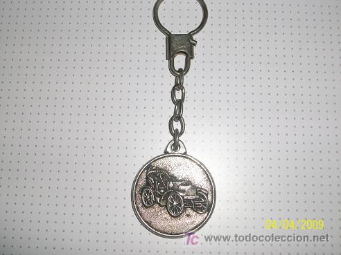 Coleccionismo de llaveros: llavero con coche antiguo. - Foto 1