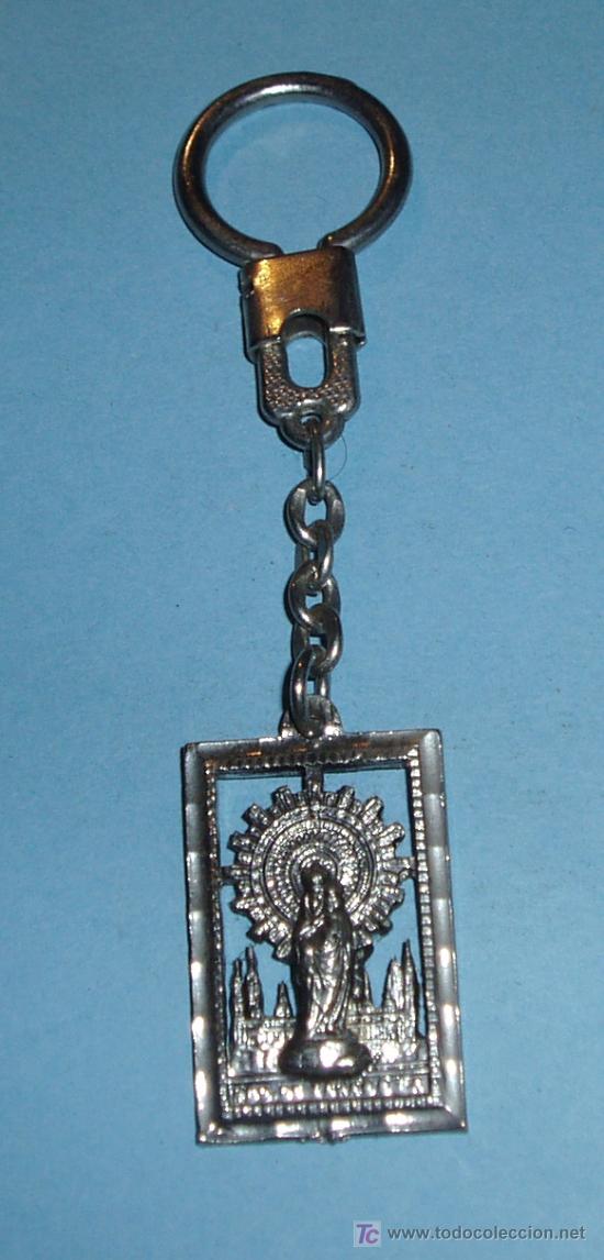 Coleccionismo de llaveros: LLAVERO VIRGEN DEL PILAR - Foto 1