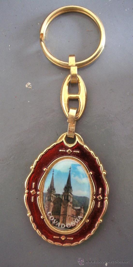 Collezionismo di Portachiavi: llavero covadonga / virgen de covadonga (4,5x3cm aprox)