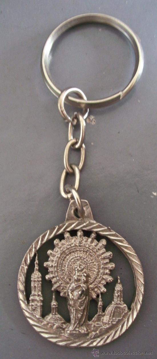 Coleccionismo de llaveros: llavero ntra sra del pilar  (3,5cm aprox)