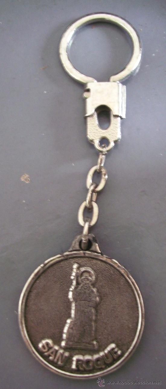 Sammlung von Schl&uuml;sselanh&auml;ngern: llavero san roque, recuerdo de silas (3,5cm aprox)