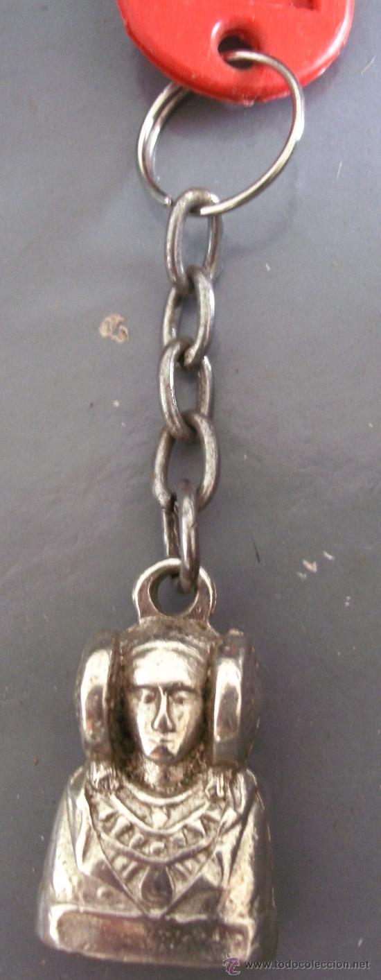 Coleccionismo de llaveros: llavero dama de elche  (3cm aprox) - Foto 1