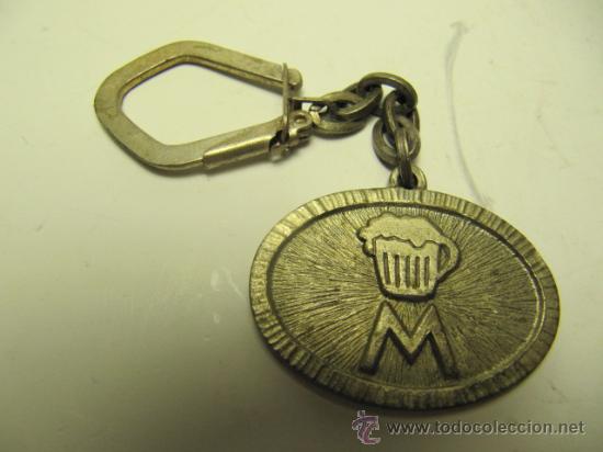 Coleccionismo de llaveros: Antiguo llavero Cervezas Moritz, a&ntilde;os 60. Bonito