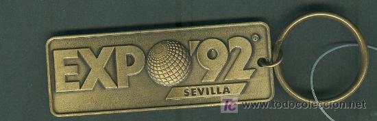 Coleccionismo de llaveros: LLAVERO DE LA EXPO 92 DE SEVILLA - Foto 1