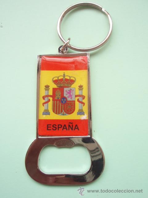 Coleccionismo de llaveros: Bonito llavero con la Bandera Espa&ntilde;ola