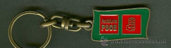 Coleccionismo de llaveros: LLAVERO DEL PSOE ANDALUCIA - Foto 1