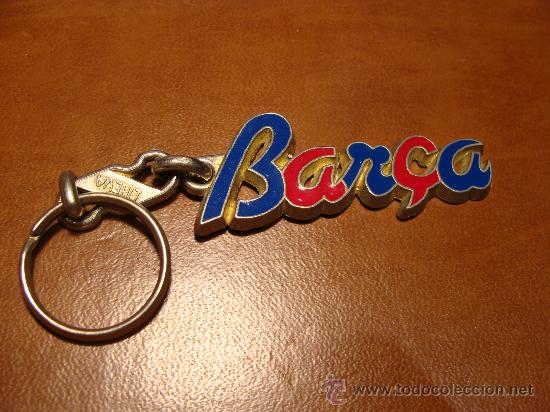 Collection of Keychains: Llavero de coleccion de futbol del FCB solo Barsa
