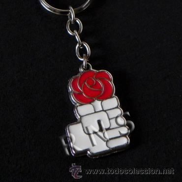 Coleccionismo de llaveros: LLAVERO DEL PSOE SOCIALISMO PARTIDO POL&Iacute;TICO LOGOTIPO - M&Aacute;S LLAVEROS DE PUBLICIDAD POL&Iacute;TICA EN VENTA