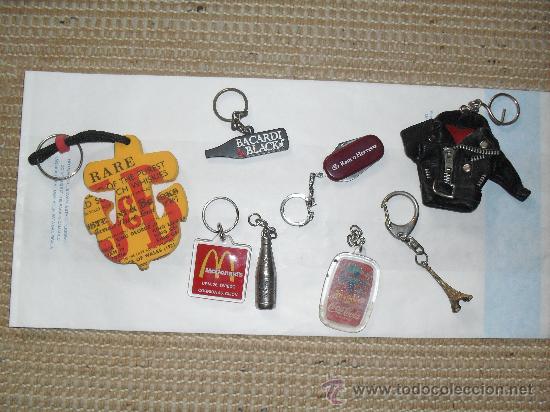 Coleccionismo de llaveros: LOTE 8 LLAVEROS VARIADOS - Foto 1