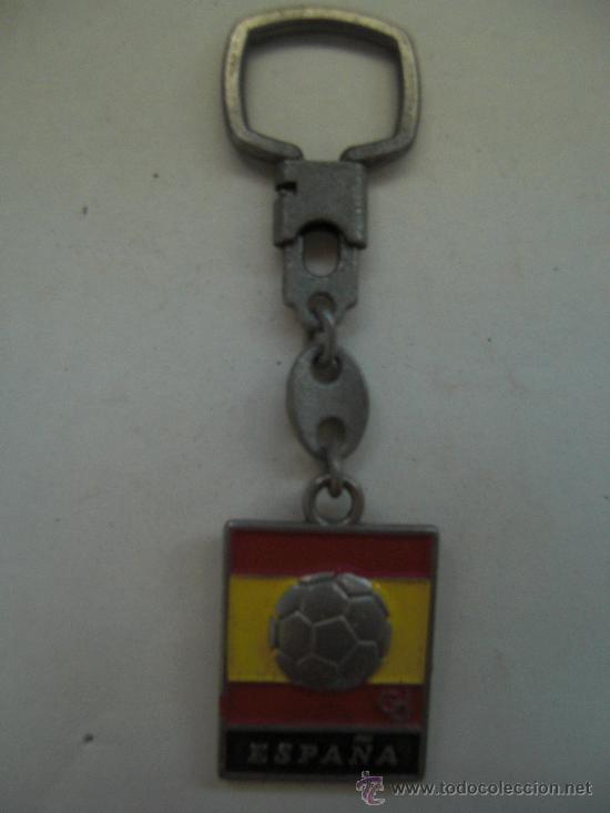 Coleccionismo de llaveros: Llavero de Futbol - Mundial 1982 (A&ntilde;os 80).