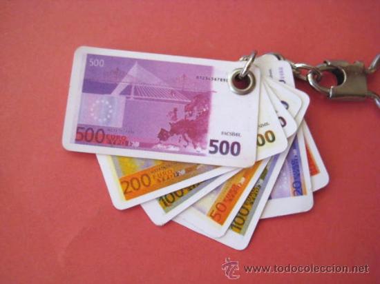 Coleccionismo de llaveros: LLAVERO BILLETES DE EURO..... ENVIO GRATIS&iexcl;&iexcl;&iexcl; - Foto 2