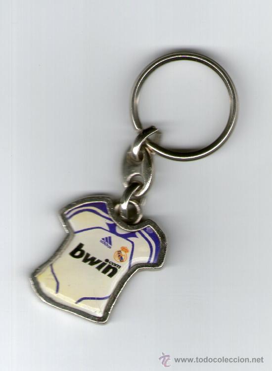 Coleccionismo de llaveros: buen llavero del real madrid  - bwin - adidas -