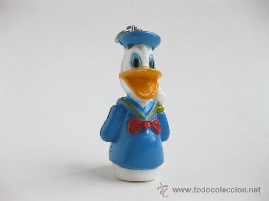 Coleccionismo de llaveros: LINTERNA CON FORMA DE PATO DONALD - WALT DISNEY - Foto 1