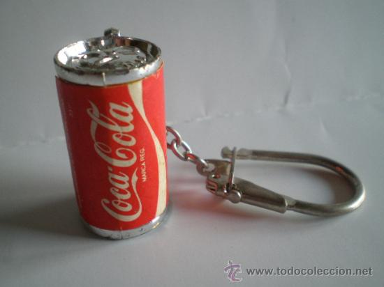 Coleccionismo de llaveros: LLAVERO A&Ntilde;OS 80 - LATA DE COCA COLA
