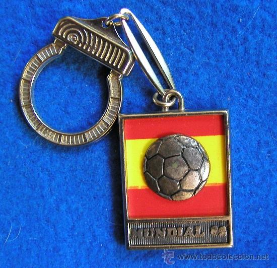Coleccionismo de llaveros: Llavero oficial de ESPA&Ntilde;A CAMPEONATO MUNDIAL DE F&Uacute;TBOL DE 1982