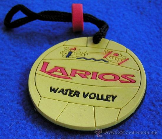 Coleccionismo de llaveros: LLAVERO PUBLICITARIO DE GINEBRA LARIOS WATER VOLLEY DE GOMA