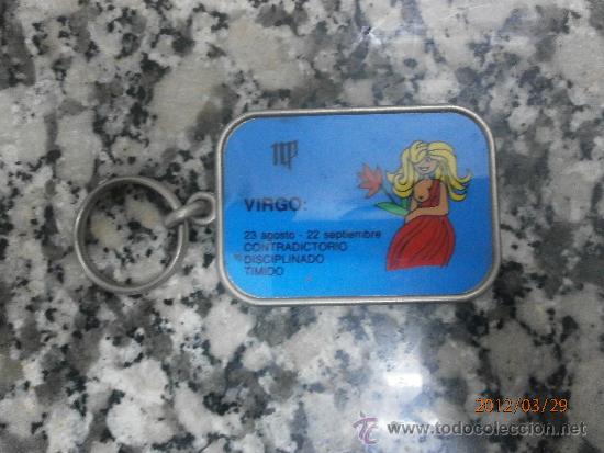 Collection of Keychains: LLAVERO VIRGO