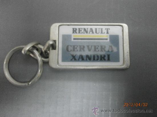 Collection of Keychains: LLAVERO RENALUT CERVERA XANDRI