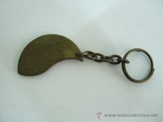Collectionnisme de portes-cl&eacute;s: LLAVERO - CHAPA DORADA - GRABADO EL NOMBRE ROSA MARIA